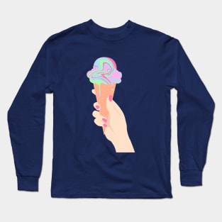 Acid Ice Cream Long Sleeve T-Shirt